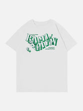 T-Shirt mit Blumenstickerei-Print